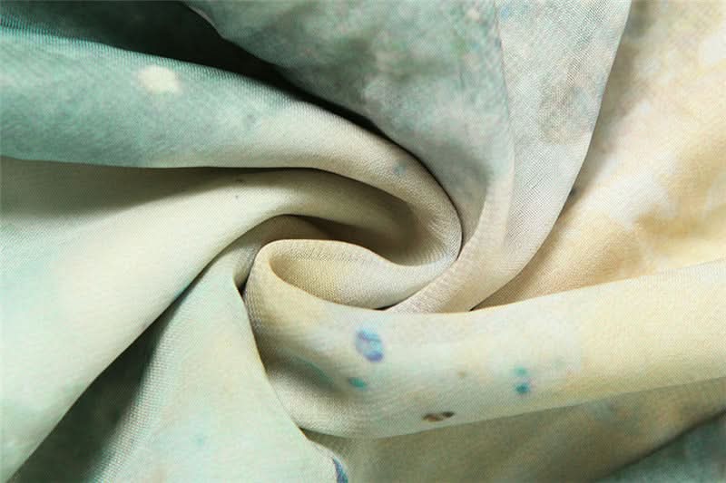 Artistic Oasis Flowy Midi Dress - Your Chic Escape & Resort Wear Essential