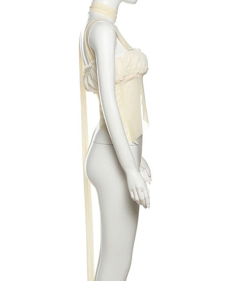 Effortless Edge: Asymmetrical Ruched Halter Cutout Top | Fall Getaway & Statement Style