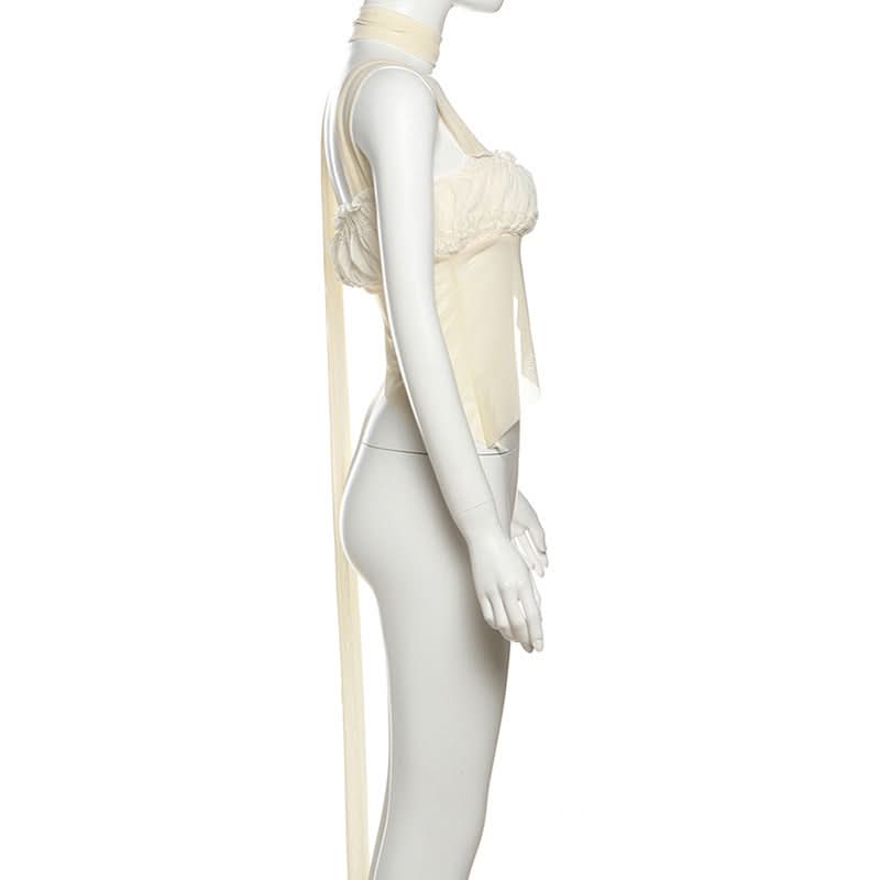 Effortless Edge: Asymmetrical Ruched Halter Cutout Top | Fall Getaway & Statement Style