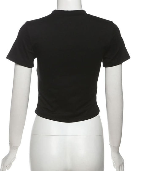 Fall Y2K SUPERBOY 11 Rhinestone Crop Top - Women's Sparkling Gameday Tee