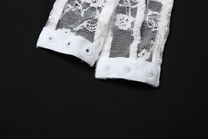 Sultry Chic Black Lace Off-Shoulder Bodysuit - Fall & Holiday Party Perfect