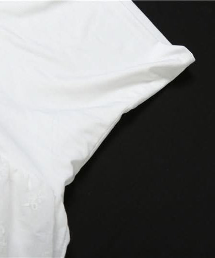 Y2K Chic White Ruched Mini Skirt with Eyelet Lace & Studded Belt – Your Trendy Fall & Vacay Essential