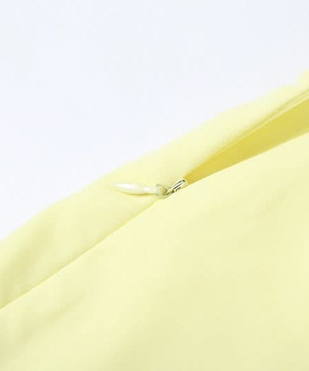 Women's Chic Lemon Chiffon Tiered Maxi Skirt - Effortless Fall Style & Comfort