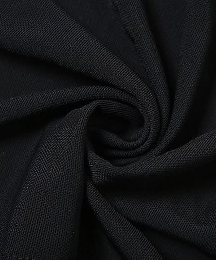 Chic Ruffle Mesh Sleeveless Top - Versatile Black U-Neck Blouse for Fall & Holiday Styling