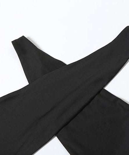 Head-Turning Black Halter Cutout Maxi Dress with Slit - Perfect for Holiday Parties & NYE