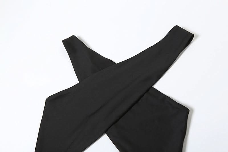 Head-Turning Black Halter Cutout Maxi Dress with Slit - Perfect for Holiday Parties & NYE