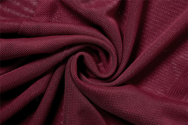 Captivating Burgundy Sheer Mesh Halter Maxi Dress - Your Daring Fall & Holiday Statement Piece