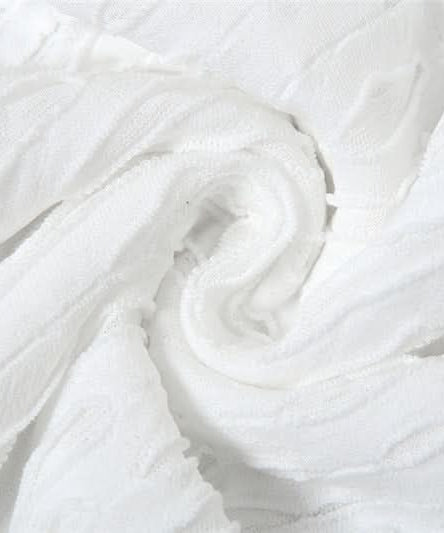 Effortless Chic: White Textured Off-Shoulder Ruched Mini Dress - Perfect for Fall Vacations & Holiday Soirées