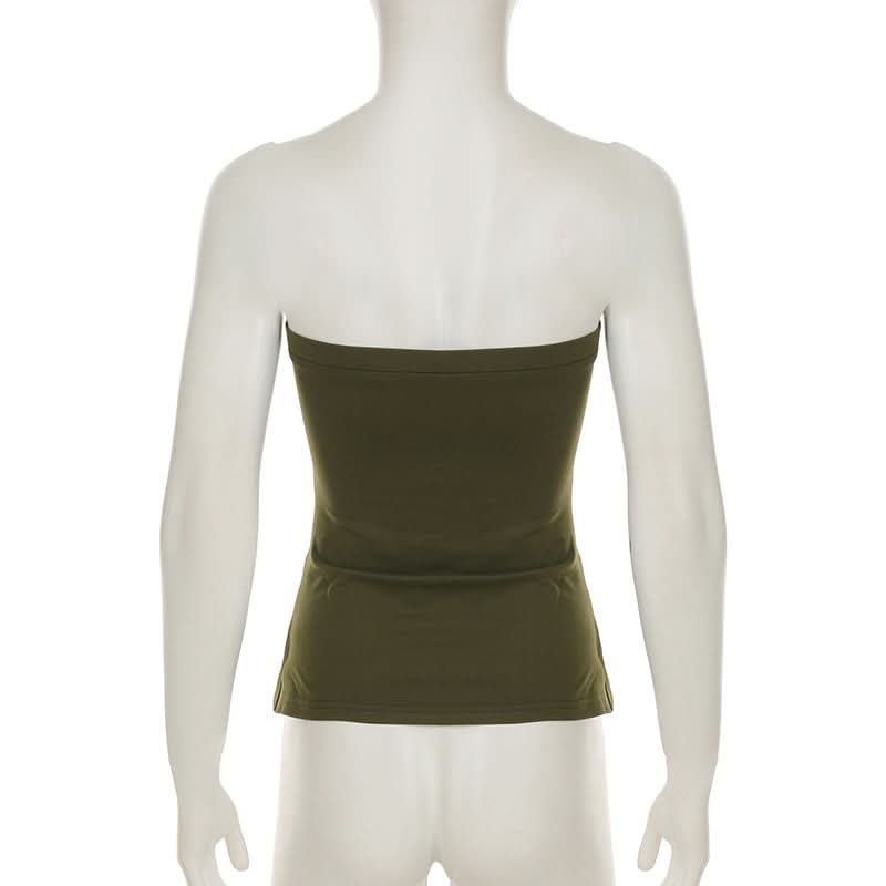 Effortless Chic: Dusty Rose Floral Tie-Front Tube Top – Perfect for Fall Layering & Getaways