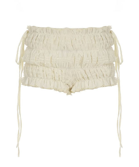 Effortless Chic Ruched Asymmetric Tie-Strap Crop Top - Versatile Fall Style