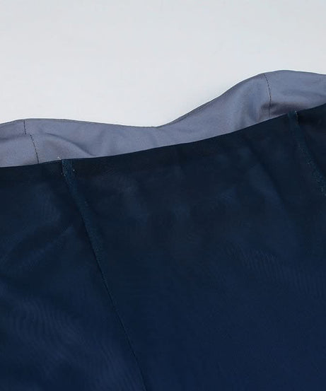 Fall Gala Ready: Ombre Blue Strapless Mesh Maxi Dress – Elegant Wedding Guest & Holiday Party Gown