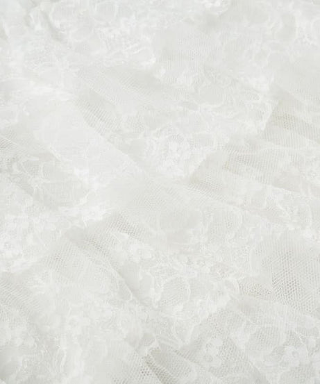 Playful White Lace Tiered Ruffle Mini Skort – Your Go-To for Fall Parties & Costumes!