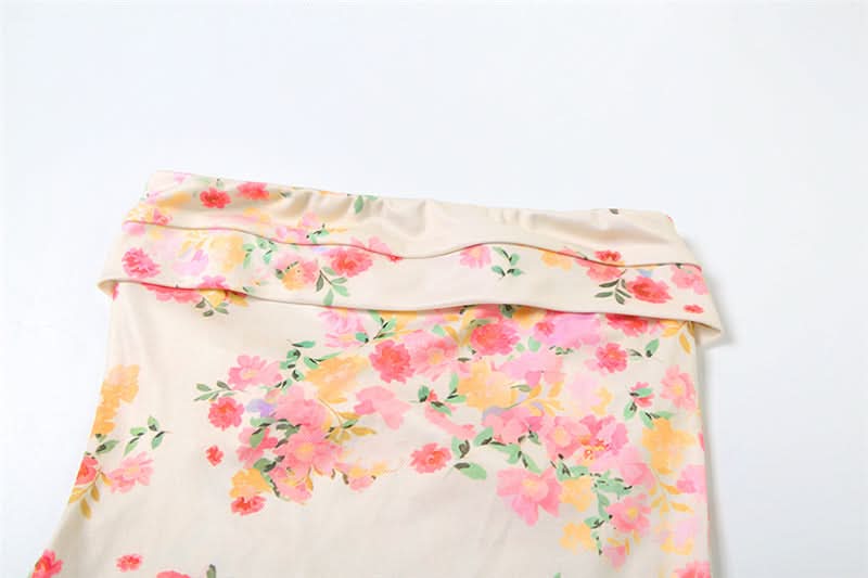 Chic Floral Strapless Maxi Dress - Your Resort & Spring Getaway Essential