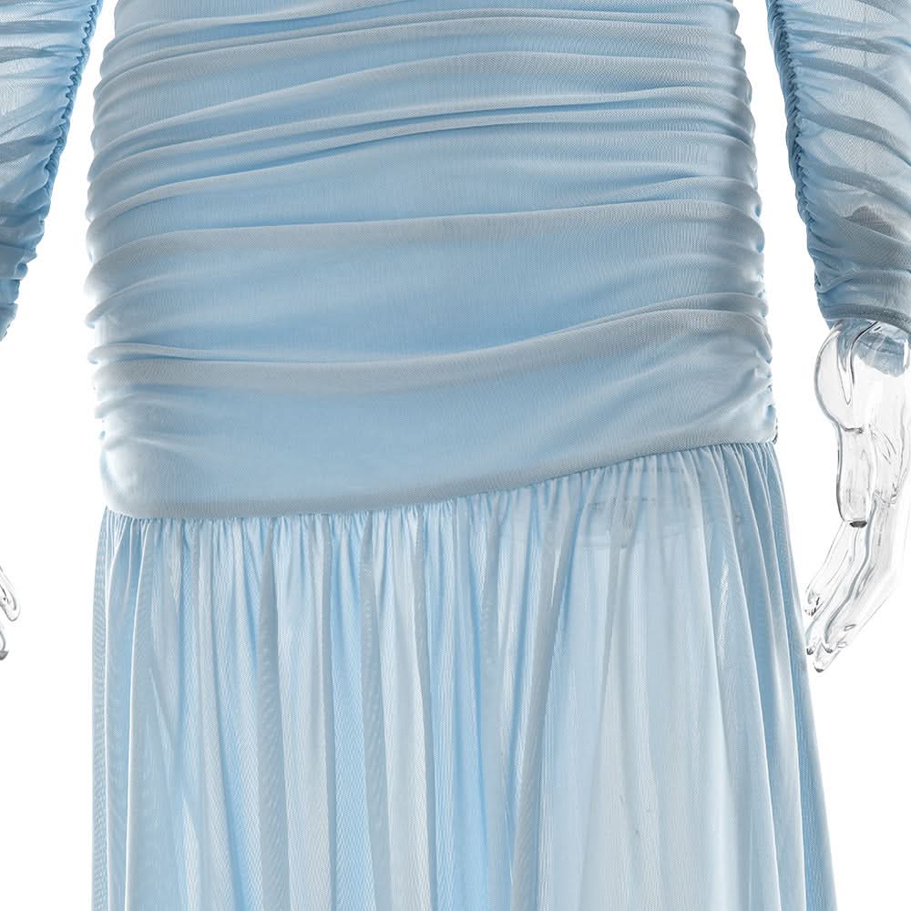 Effortless Elegance Off-Shoulder Ruched Maxi Dress - Your Chic Choice for Fall & Holiday Events