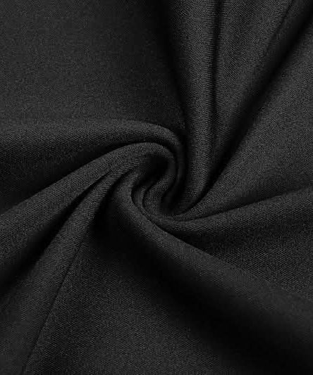 Elegant Black Ruffle Maxi Dress with Sheer Draped Accents | Fall & Holiday Party Ready