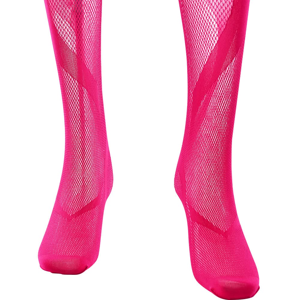 Daring Desire Halter Rhinestone Fishnet Bodysuit - Ultimate Halloween & Club Party Jumpsuit