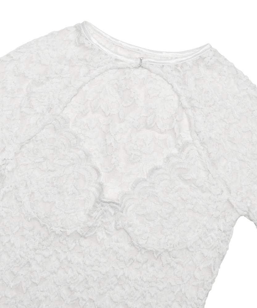 Fall Romance: Chic Burgundy Lace Bodysuit - Keyhole Short Sleeve & Scalloped Detail