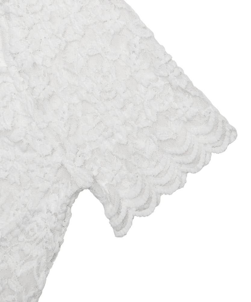 Fall Romance: Chic Burgundy Lace Bodysuit - Keyhole Short Sleeve & Scalloped Detail