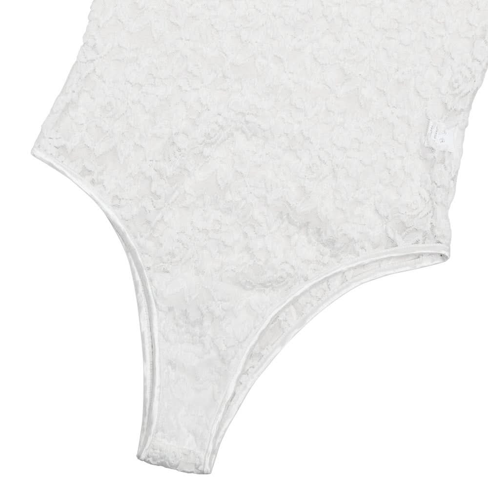 Fall Romance: Chic Burgundy Lace Bodysuit - Keyhole Short Sleeve & Scalloped Detail