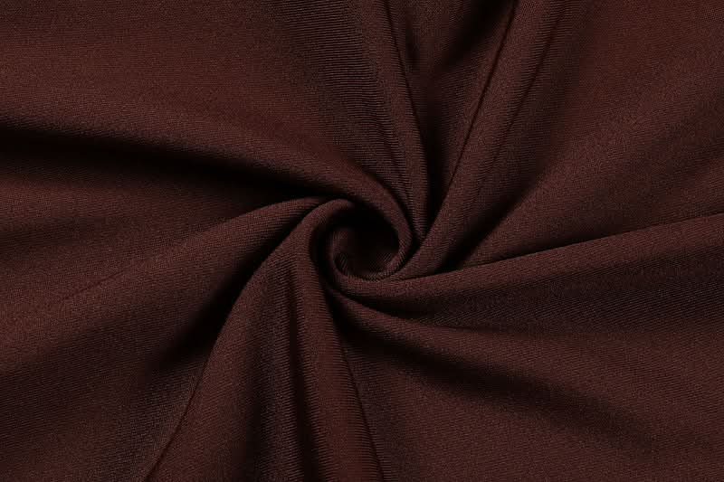 Chic Chocolate Brown Ruched Strapless Mini Dress - Flattering Tiered Fall Party Style