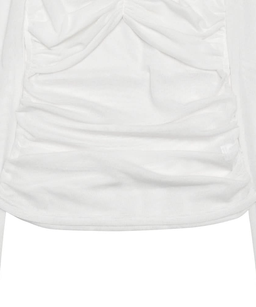 Sultry Burgundy Off-Shoulder Ruched Mesh Top - Fall & Holiday Chic