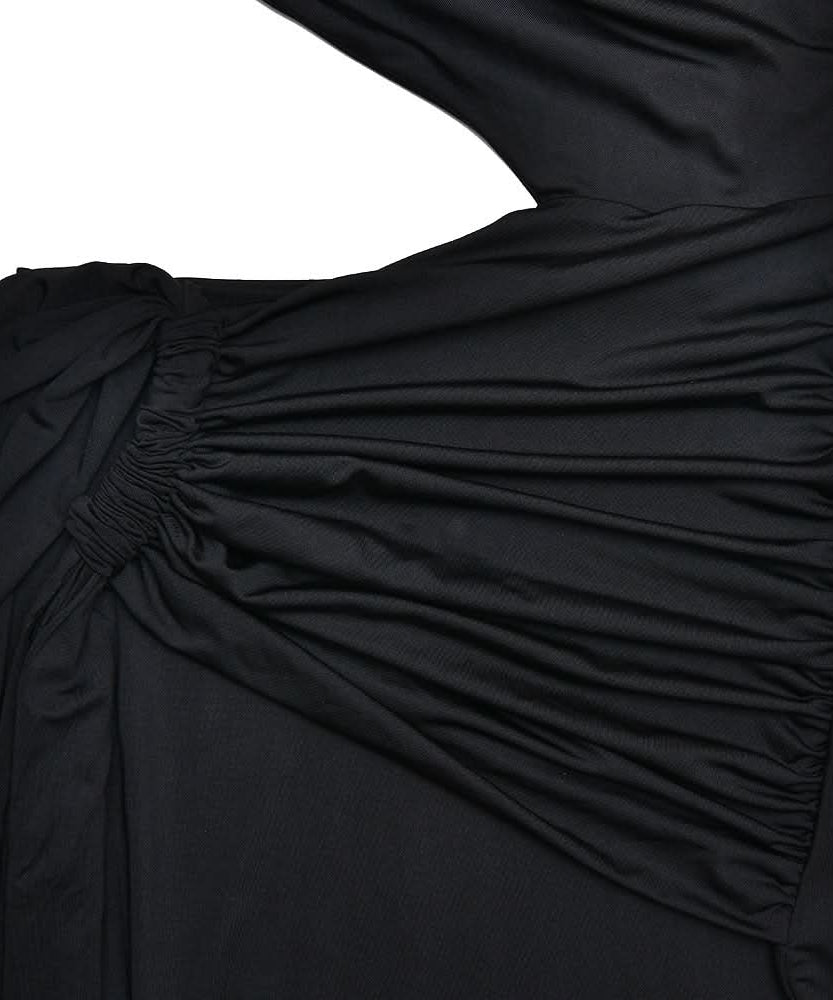 Black One-Shoulder Cut-Out Maxi Dress: Your Daring Fall & Holiday Party Statement