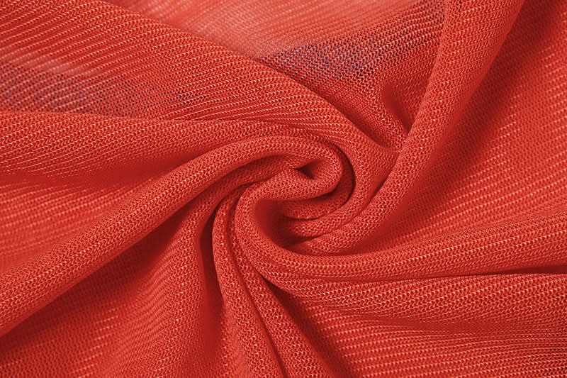 Y2K Starfish Sheer Mesh Crop Top - Playful Halloween, Festival & Party Style