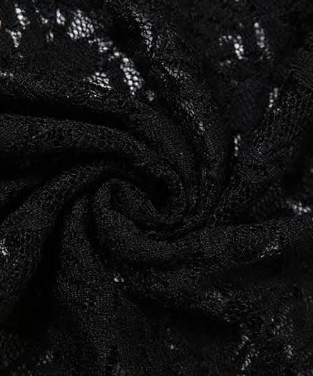 Enchanting Black Lace Maxi Skirt - Sheer Elegance for Fall & Halloween Chic