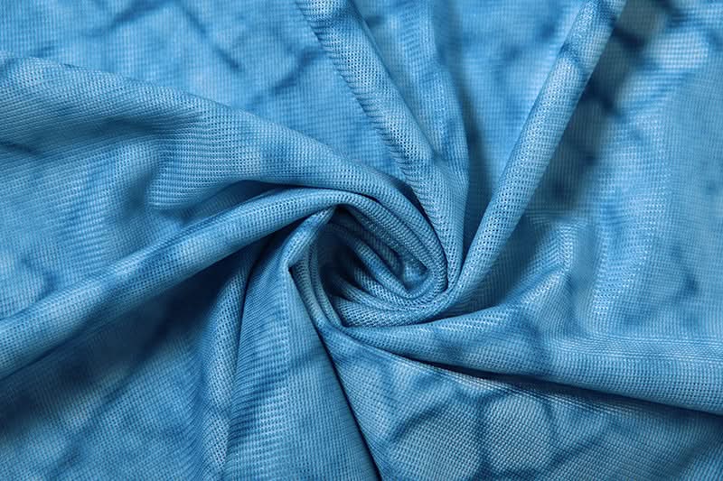 Ocean Serenity Blue Halter Bikini Top & Sheer Maxi Skirt Set - Your Luxe Vacation & Resort Wear Getaway