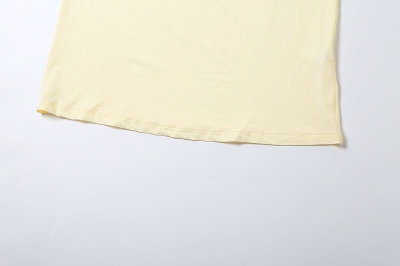 Golden Hour Glow: Elegant V-Neck Tie-Shoulder Maxi Dress - Chic & Flattering for Fall Soirees & Resort Getaways