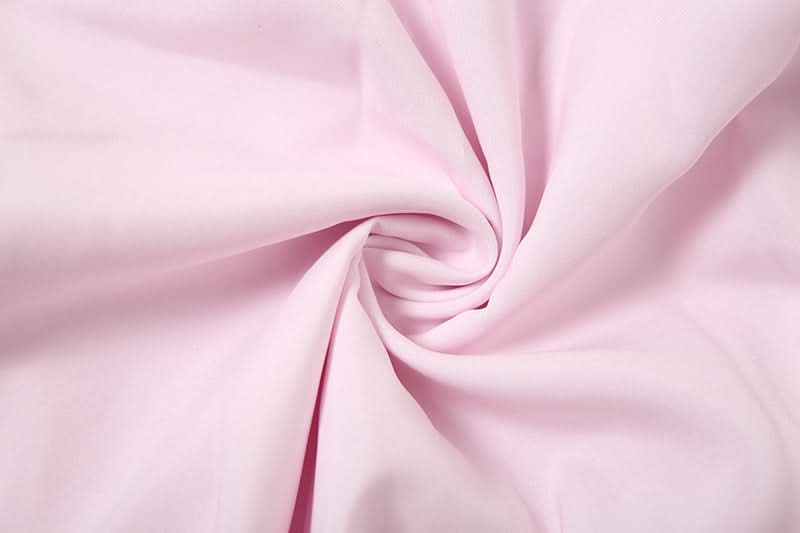 Romantic Pink Rose Mini Dress: Flared Sleeves & Ruched Charm for Fall Parties