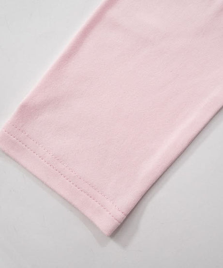 Cozy Fall Comfort: Blush Pink Long Sleeve Top & Wide Leg Pant Lounge Set for Women