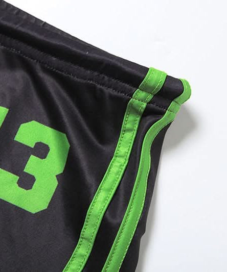 GALSHY Lucky 13 Women's Sporty Short Set - V-Neck Top & Athletic Shorts | Perfect for Fall Game Day & Lounge Comfort