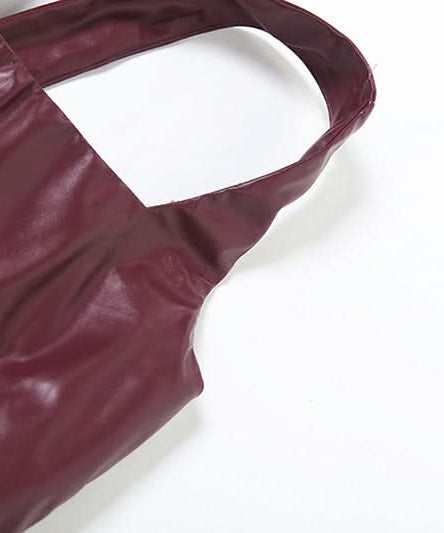 Whkeisy Faux Leather Strappy Cami Top | Edgy Fall Fashion & Halloween Chic