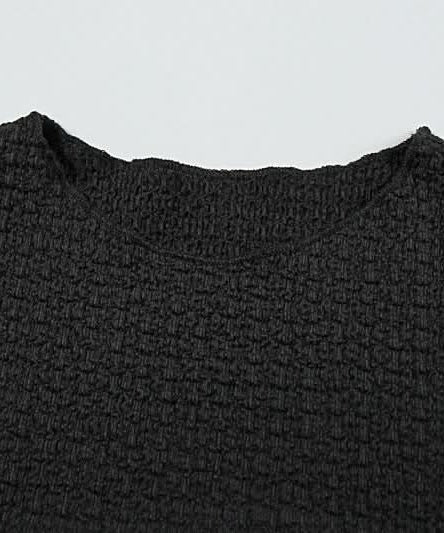 Sultry Black Ribbed Cut-Out Maxi Dress – Your Go-To for Fall Nights & Holiday Events