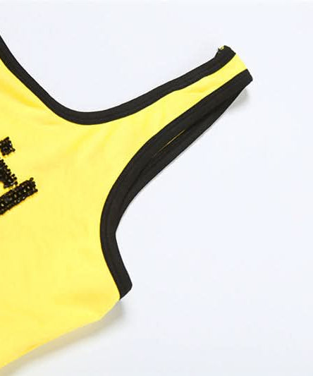 Sassy Sparkle: #Badgirl Sequin Tank Top – Your Go-To for Fall Fun & Halloween