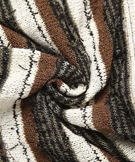 Cozy Knit Striped Halter Top & Shorts Set - Chic Resort Wear & Loungewear for Women