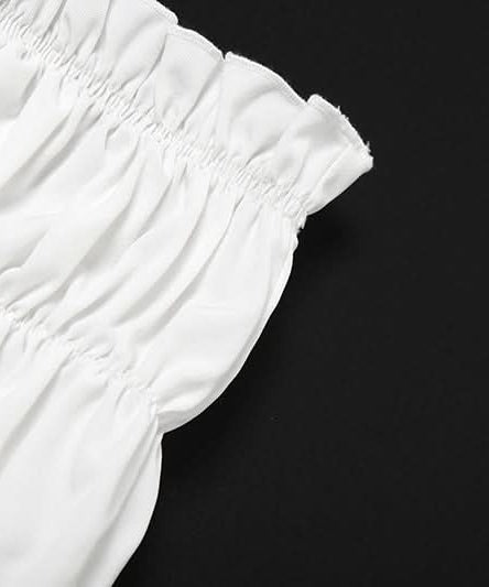 Cloud-Soft Ruffle Bow Loungewear Shorts | Cozy Autumn Comfort for Women