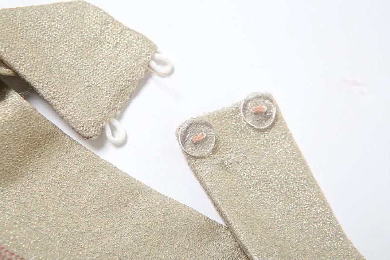 Shimmering Sunset Stripe Halter Mini Dress - Your Fall & Holiday Party Statement