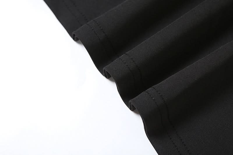 Effortless Chic: Black Halter Neck Keyhole Top with Gold Clasp - Your Fall & Holiday Event Essential