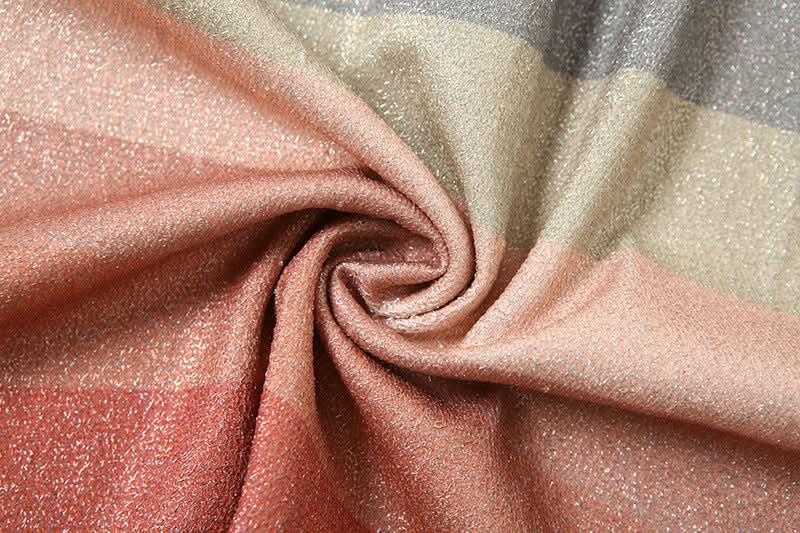 Shimmering Sunset Stripe Halter Mini Dress - Your Fall & Holiday Party Statement