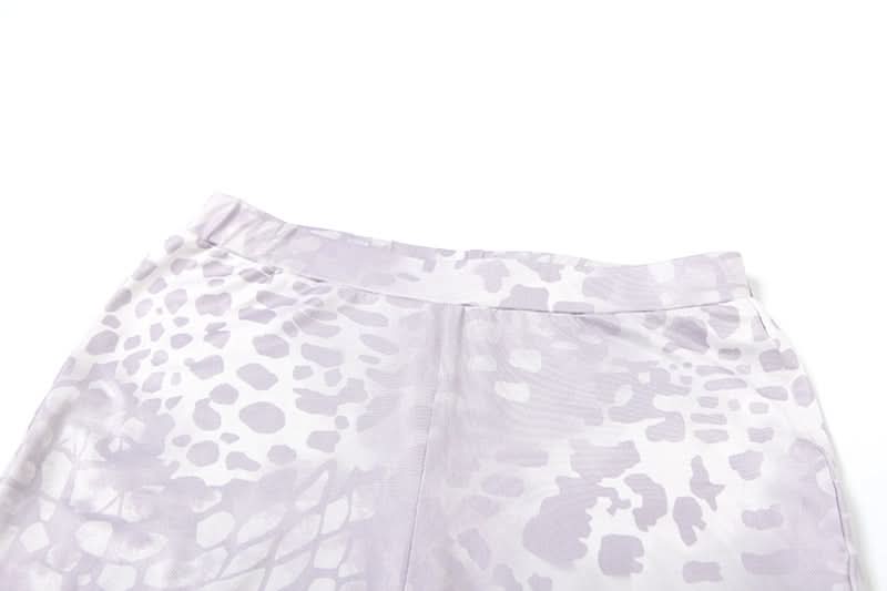 Fierce Halter Cutout Animal Print Jumpsuit - Women's Fall Style Statement