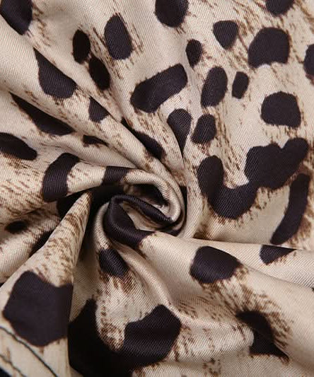 Wild Instinct Leopard Print V-Neck Backless Crop Top – Fall's Fierce Fashion Statement