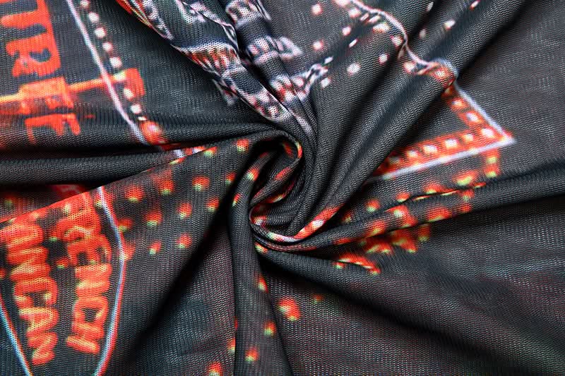 Parisian Nights Eiffel Tower Mesh Mini Dress - Bodycon Club & Autumn Party Wear