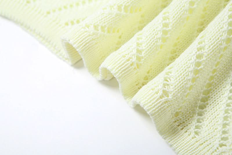 Effortless Chevron Knit Halter Maxi Dress - Chic Resort & Warm Escape Essential