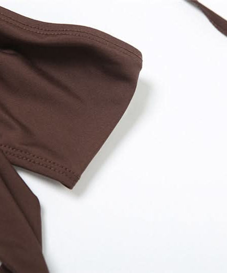 Chic Cutout Halter Monokini Swimsuit - Your Essential Tropical Escape Wear