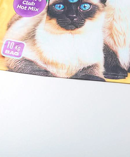 Purrfect 60 Three-Eyed Cat Food Bag Tube Mini Dress | Quirky Halloween & Fall Statement