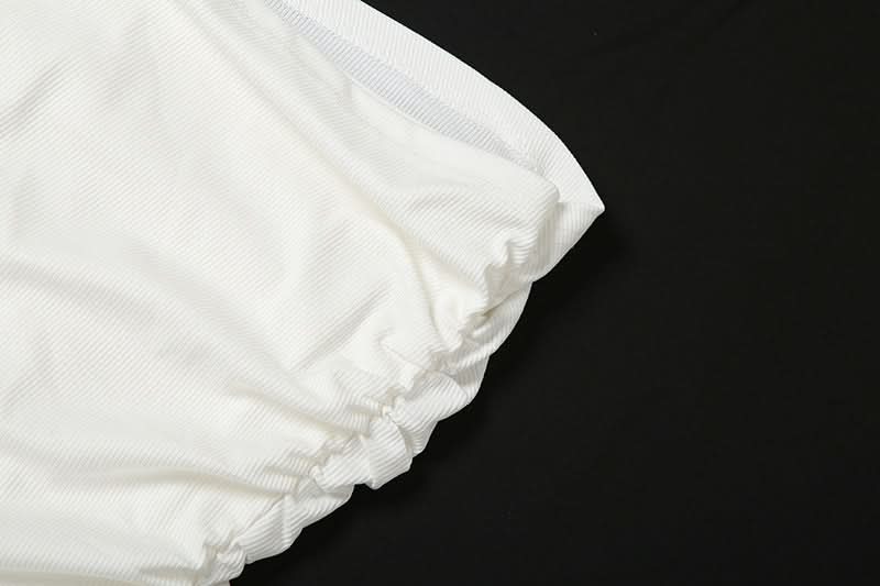 Effortless Fall Elegance: Ivory Ribbed One-Shoulder Maxi Skirt Set for Holiday Glam