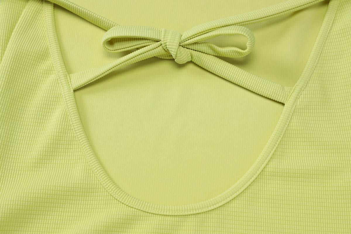 Electric Lime Halter Bodycon Mini Dress - Your Showstopping Look for Fall Parties & Nights Out