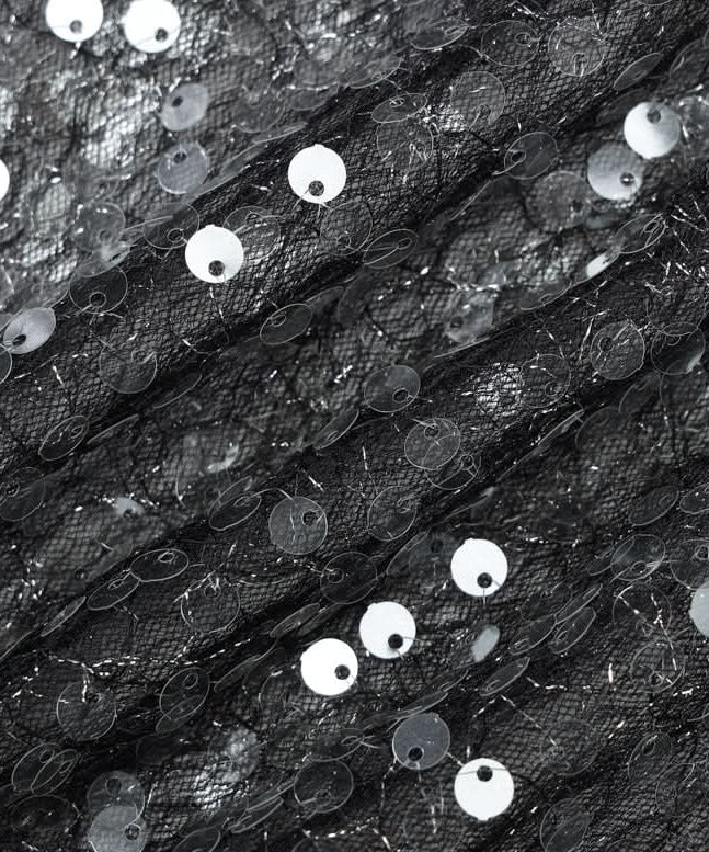 Glamorous Sequin & Sheer Babydoll Cami Top - Your Sparkle for Fall Parties & Holiday Nights